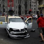 accident cu taxi