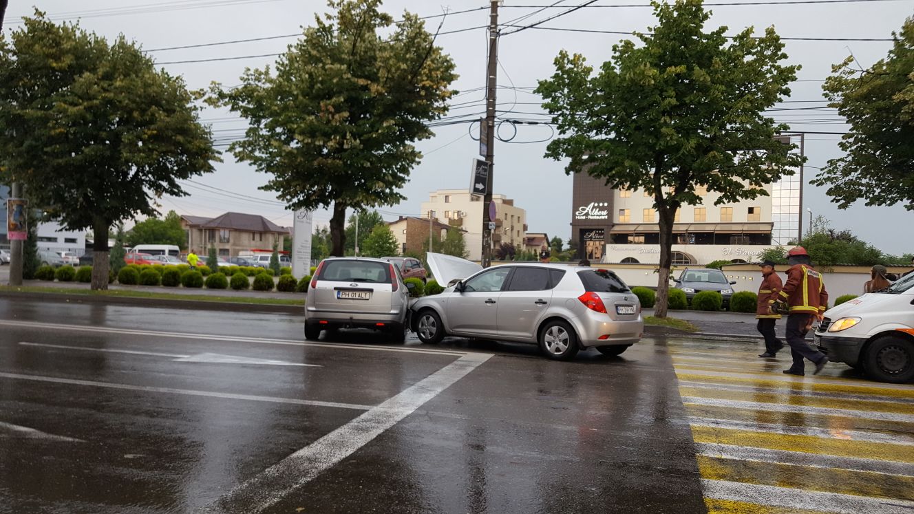 Locul unde ieri un jurnalist era să moară, scena unui alt eveniment rutier