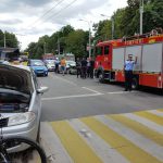 Accident rutier la London House, în Ploieşti/ Foto/ Video