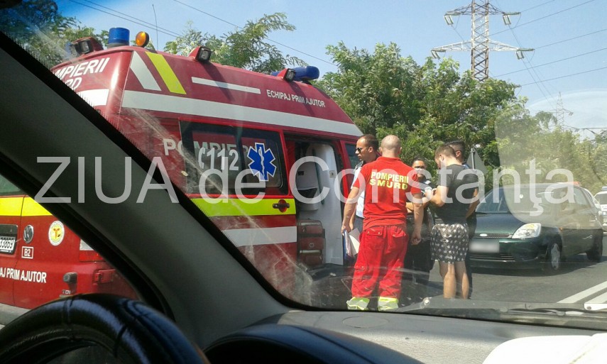 VIDEO. Un prahovean a leșinat la volan la Eforie Nord. Trafic blocat!