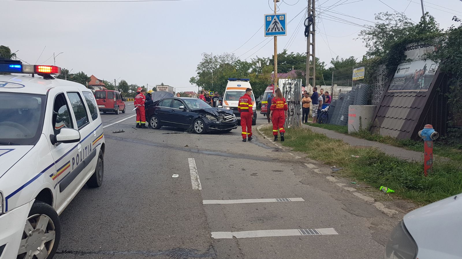 Accident Bărcăneşti - foto cu caracter ilustrativ