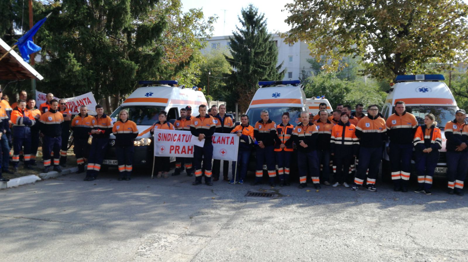 Protest la Ambulanţă