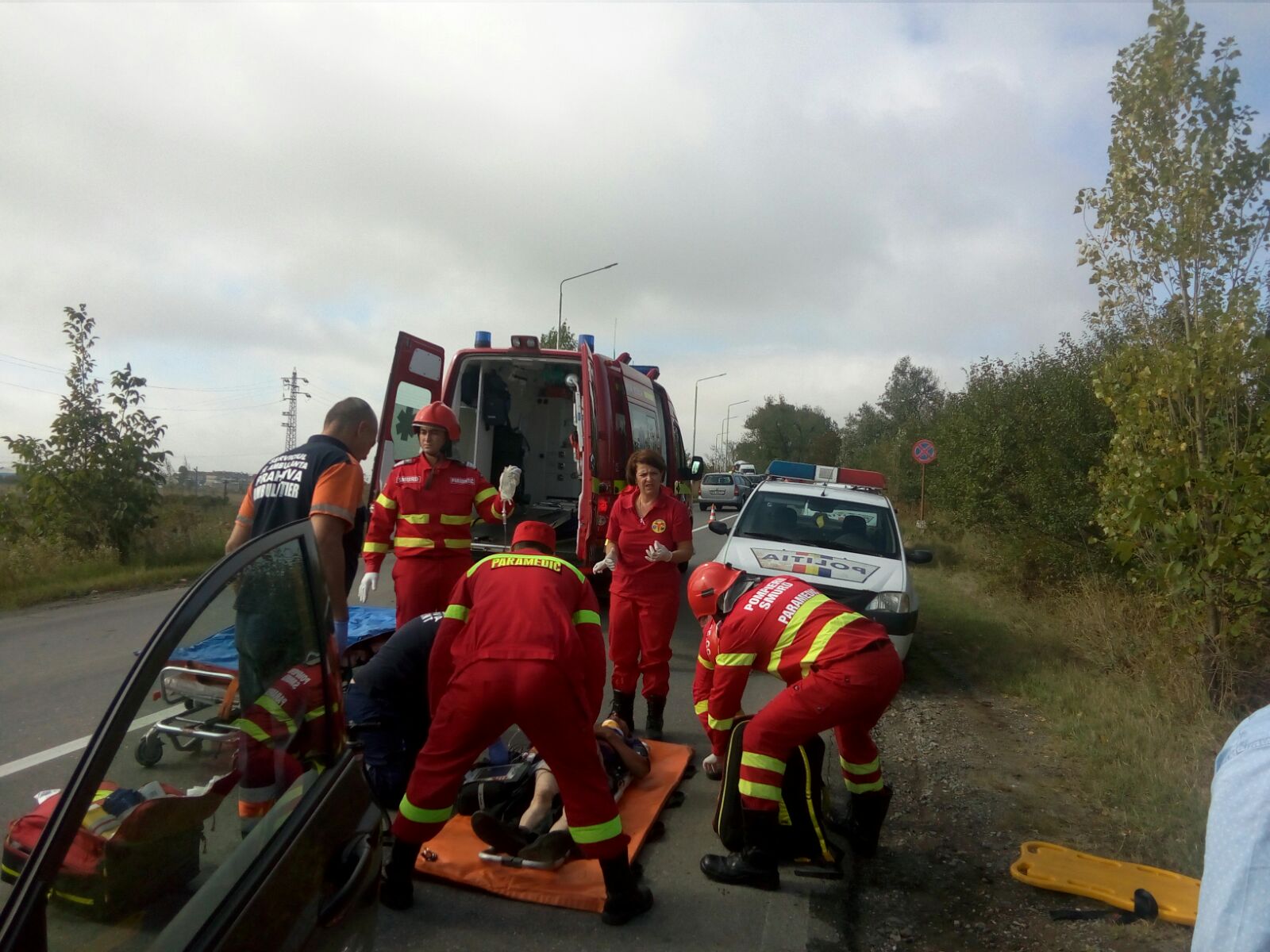 şosea/ Săptămâna a început cu accidente pe șosea! Acestea s-au petrecut aproape simultan