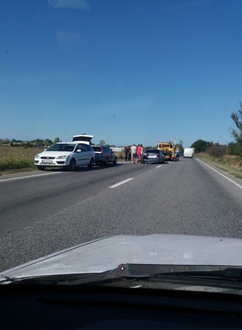 Accident la Zalhanaua. O persoană a fost rănită