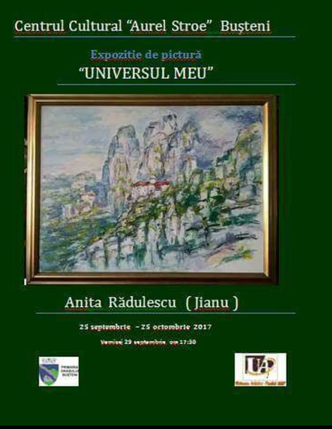 pictură Expoziția de pictură,, Universul meu ", la Bușteni