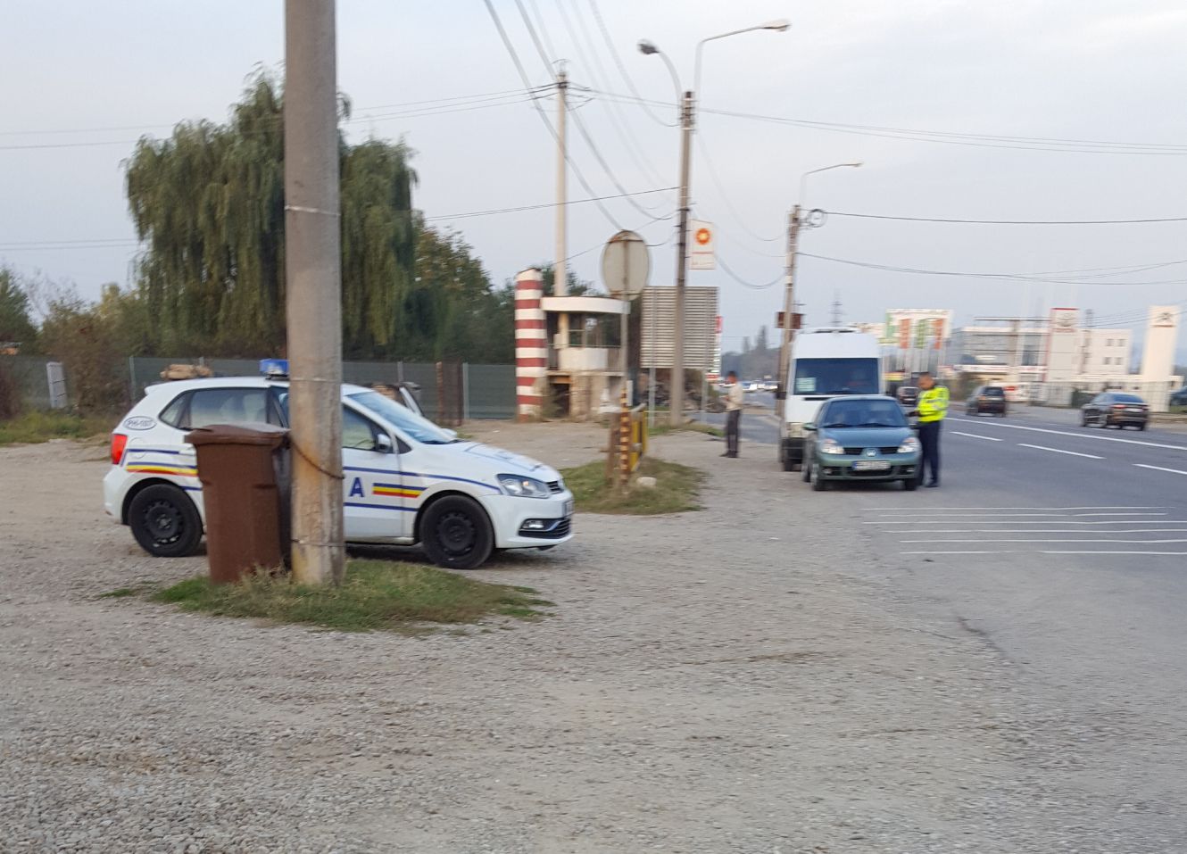 Polițiștii de la Rutieră au făcut ravagii la intrarea în Ploiești