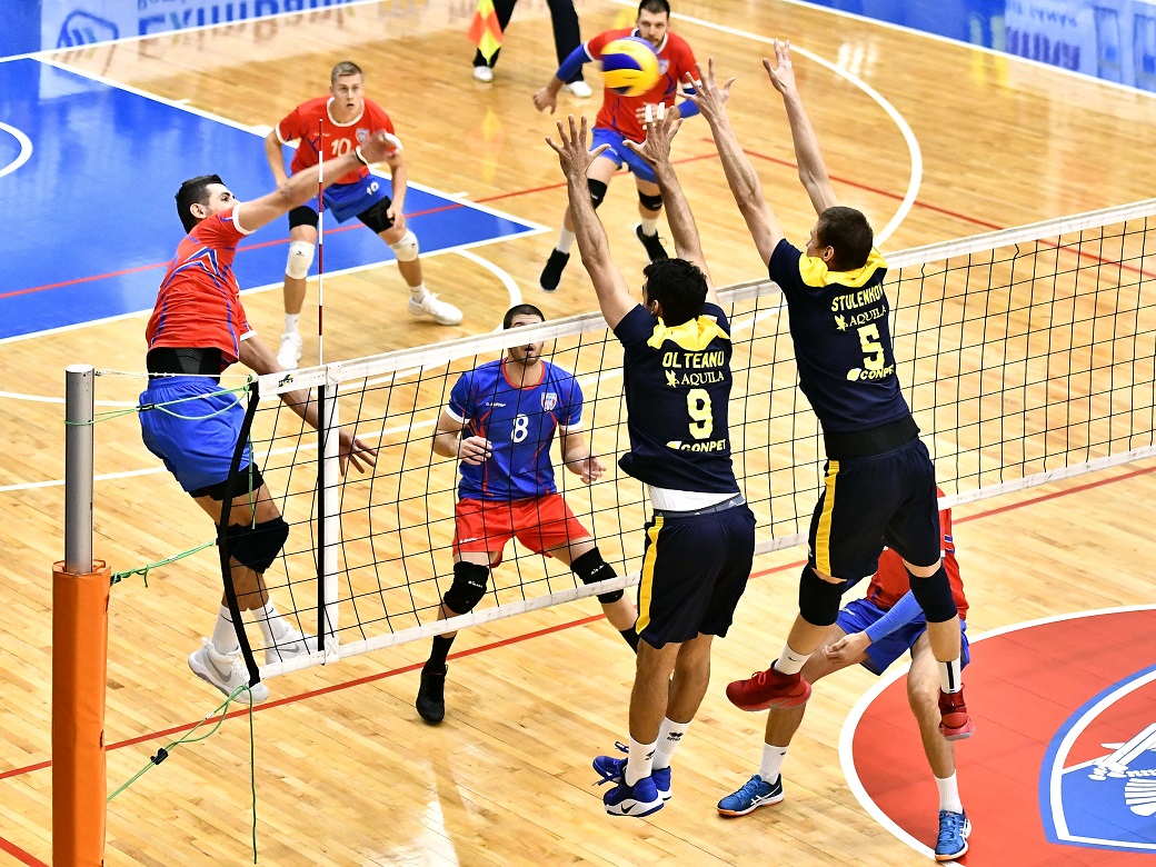 VOLEI MASCULIN:STEAUA BUCURESTI-TRICOLORUL PLOIESTI, DIVIZIA A1 (7.10.2017)