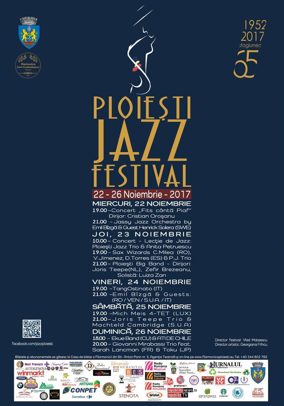 Jazz„Ploiești Jazz Festival” a ajuns la ediţia a XII-a 