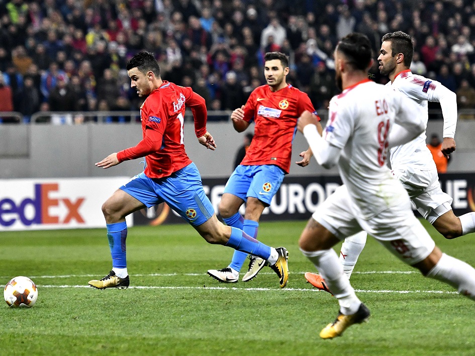 FOTBAL:FC STEAUA BUCURESTI-HAPOEL BEER SHEVA, LIGA EUROPA (2.11.2017)