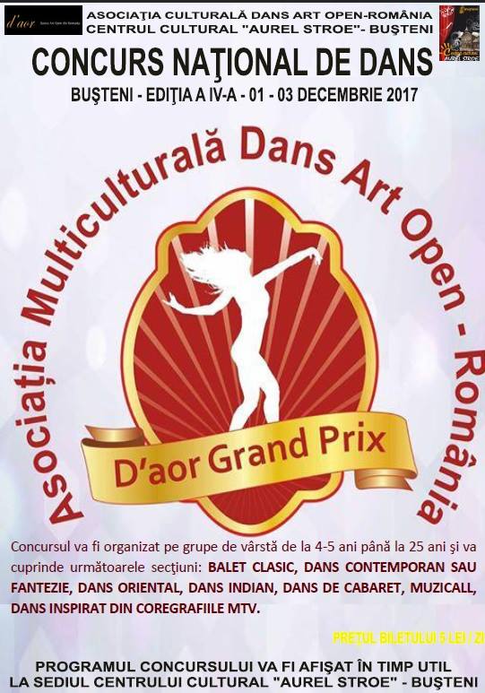 Festivalul Concurs Naţional de Dans „D’Aor Grand Prix”, ediţia a VI-a