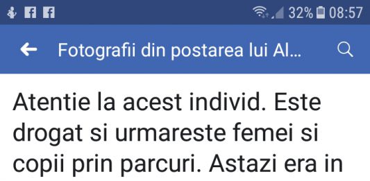 drogat, sursa Facebook