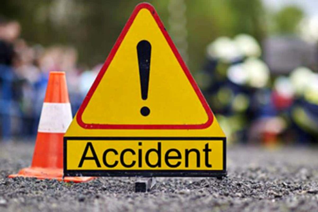 Accident pe DN 61