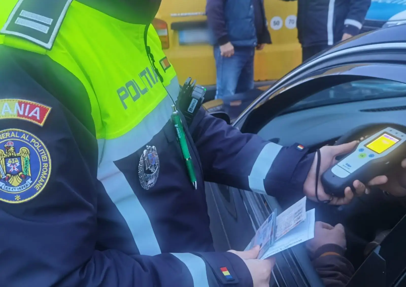 Patru șoferi prinși