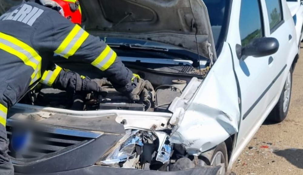 Accident pe DN1A.