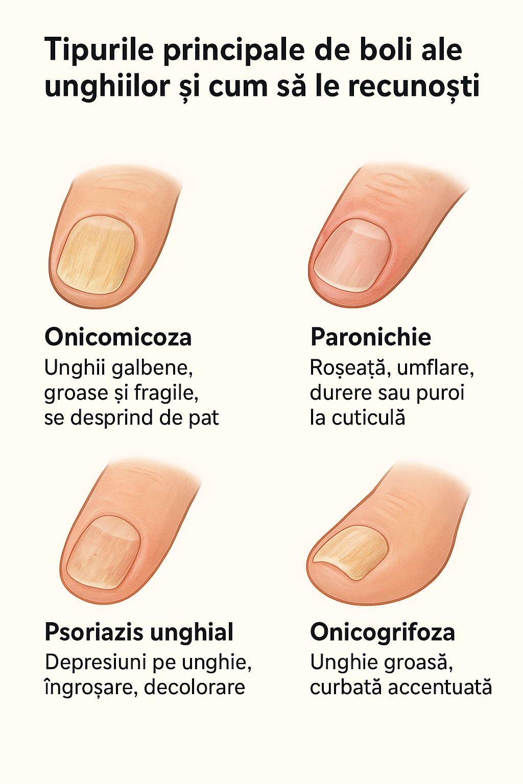 Sănătatea unghiilor