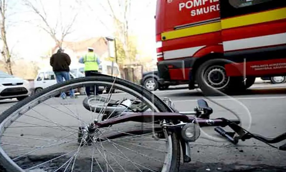 Biciclist mort pe DN1