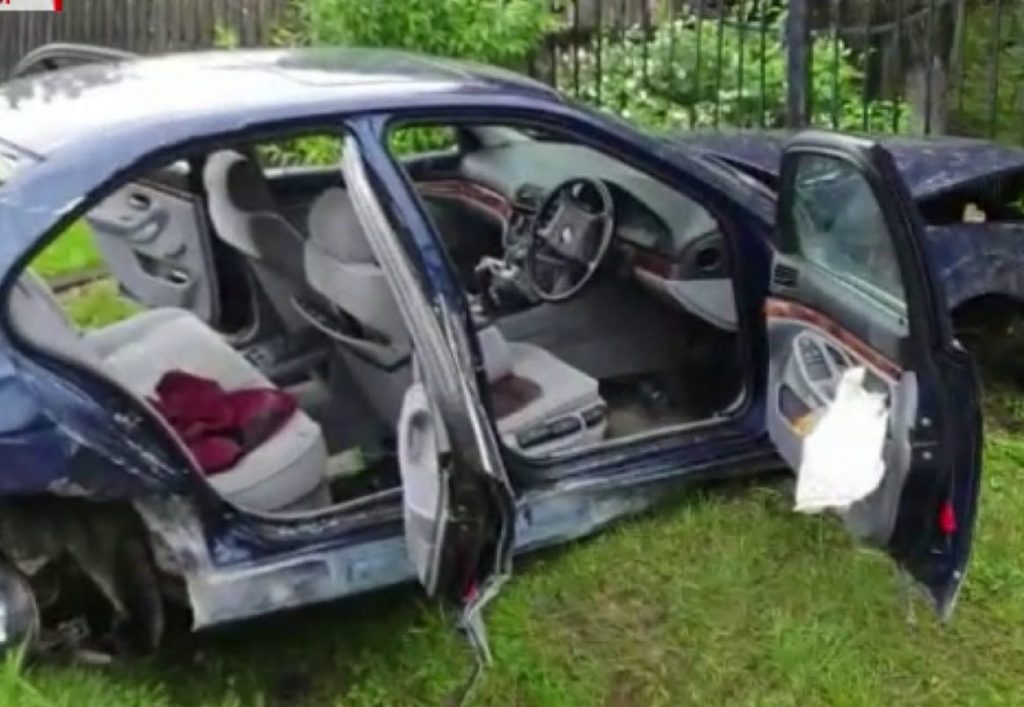 Accident la Potigrafu