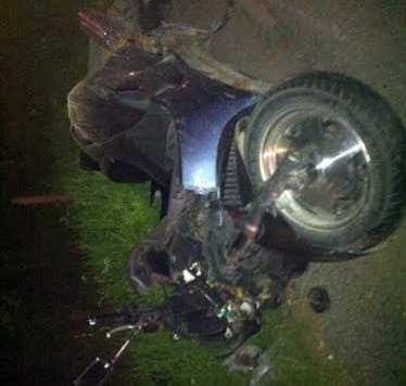 Accident rutier grav