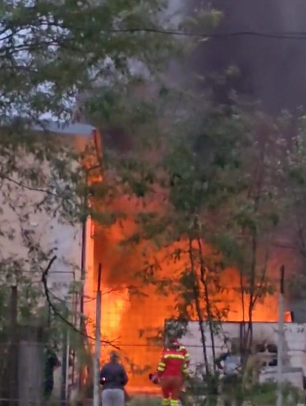 Incendiu de proporții