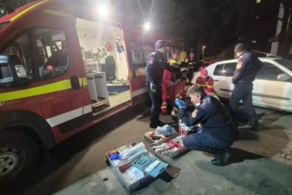 Corpul neînsuflețit al unui bărbat