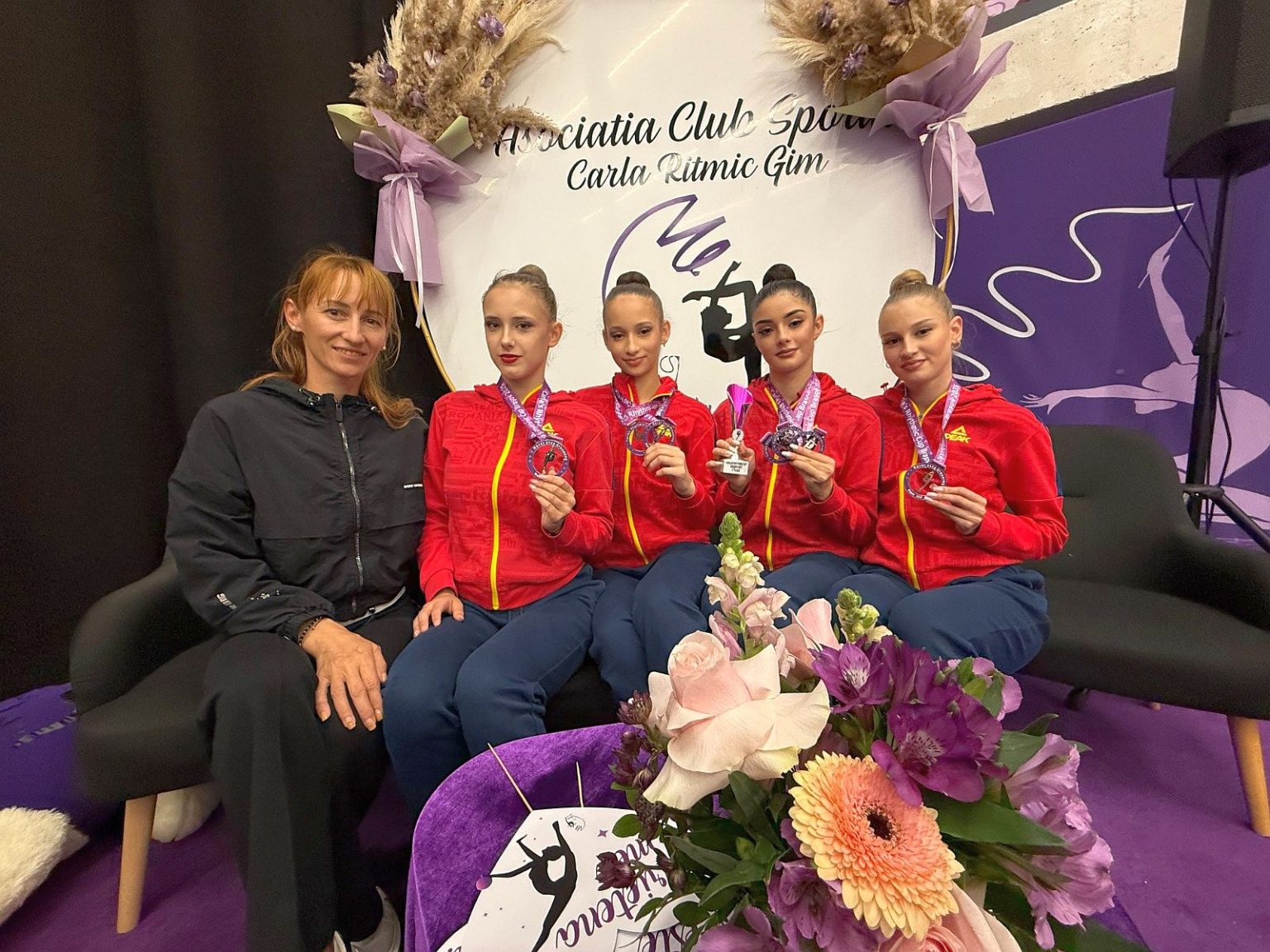 Gimnastele de la CSM Ploieşti