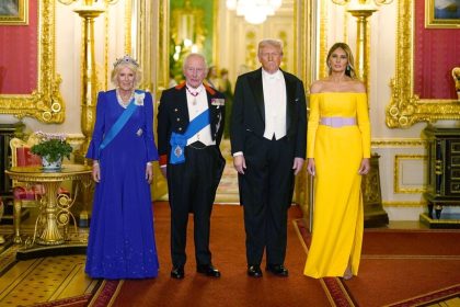 regele charles, donald trump