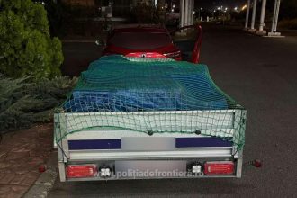 Remorcă neînmatriculată