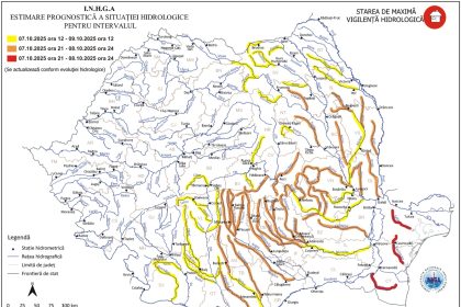 Cod roșu pe râurile din Dobrogea și sudul țării!