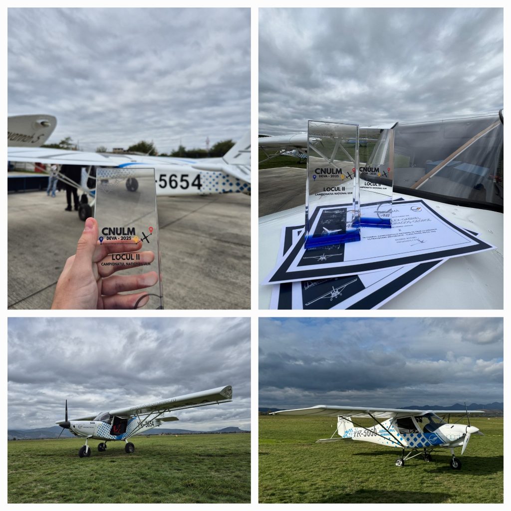 Campionatul Național de Aeronave Ultraușoare Motorizate! Echipele din Ploiești cuceresc podiumul pentru al patrulea an consecutiv!