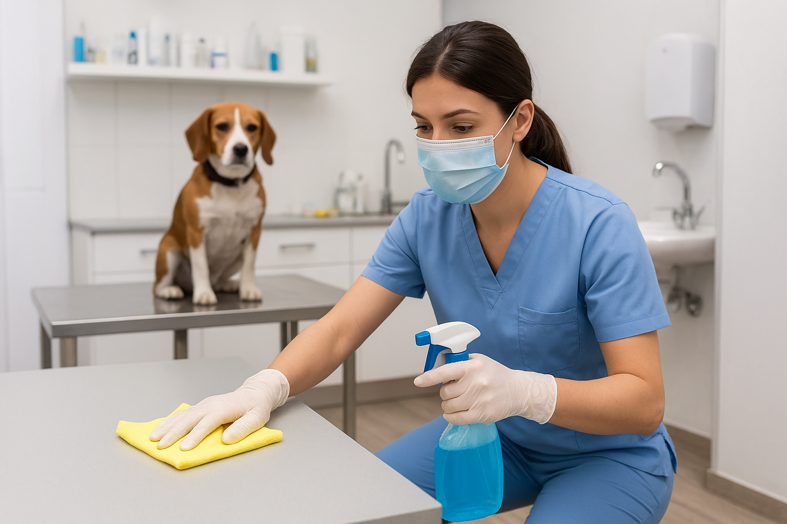 Importanța curățeniei în cabinetele veterinare