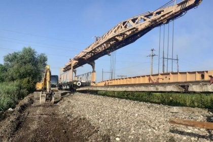 Lucrări la infrastructura feroviară