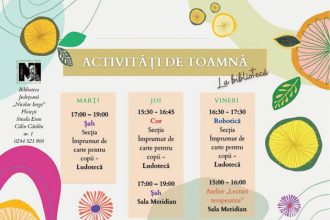 Activități de toamnă