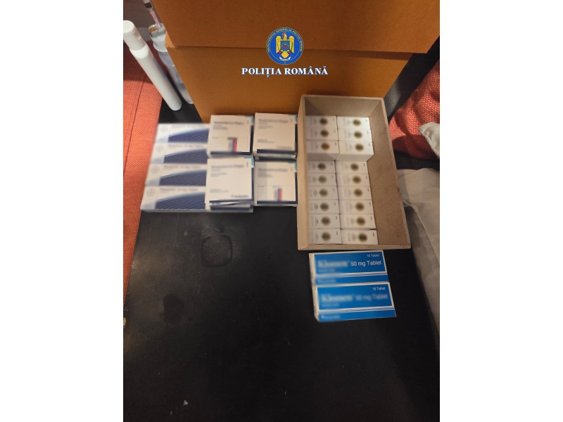 rafic cu substanțe dopante