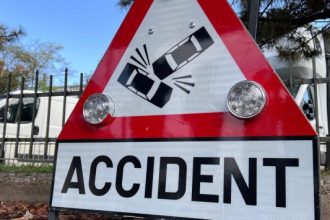 Accident în intersecție