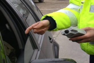 Șofer beat implicat în accident pe DJ 711D