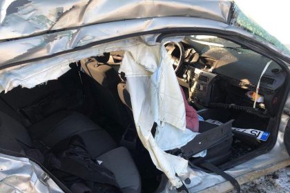 Șoferiță rănită