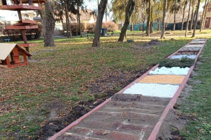 Parc dedicat mersului desculț