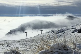 Vreme rea în Bucegi