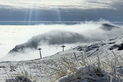 Vreme rea în Bucegi