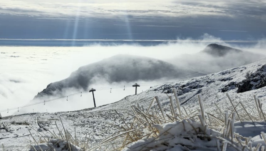 Vreme rea în Bucegi