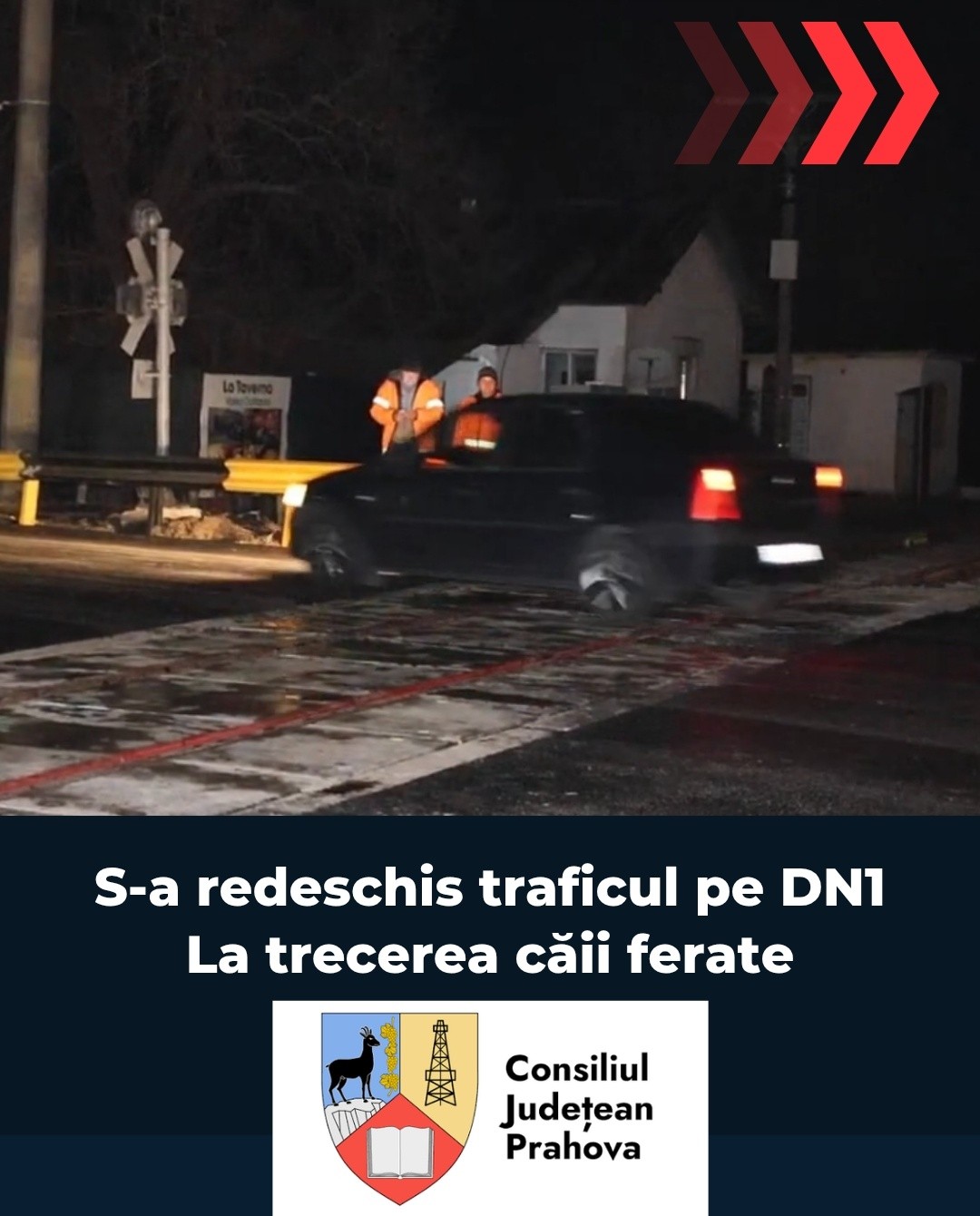 Redeschiderea circulației pe DN1