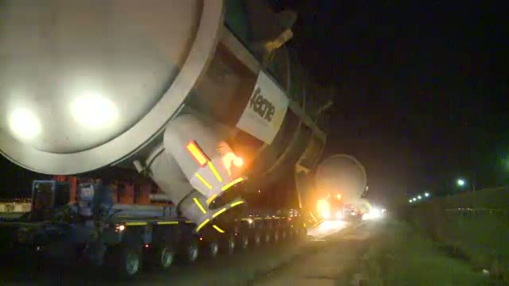 Transport agabaritic spre Lukoil