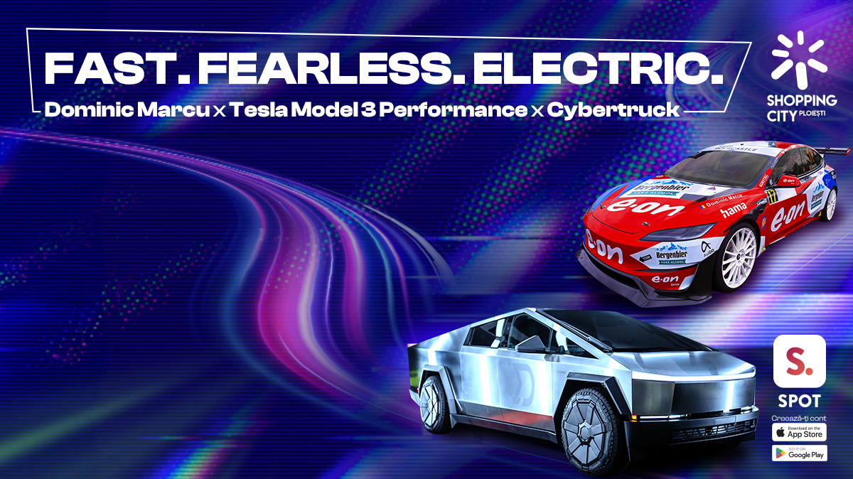 Shopping City Ploiești prezintă în premieră Tesla