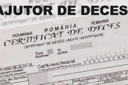 Ajutorul de deces în 2025