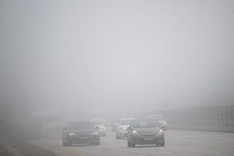 Ceața reduce vizibilitatea