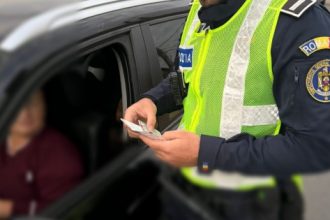 Identificat la volanul unui autovehicul