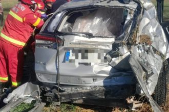 Accident rutier în comuna Drajna