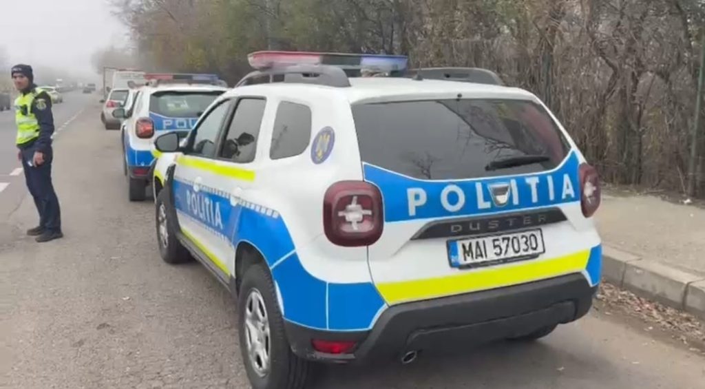 Razie rutieră în desfășurare în zona Bucov