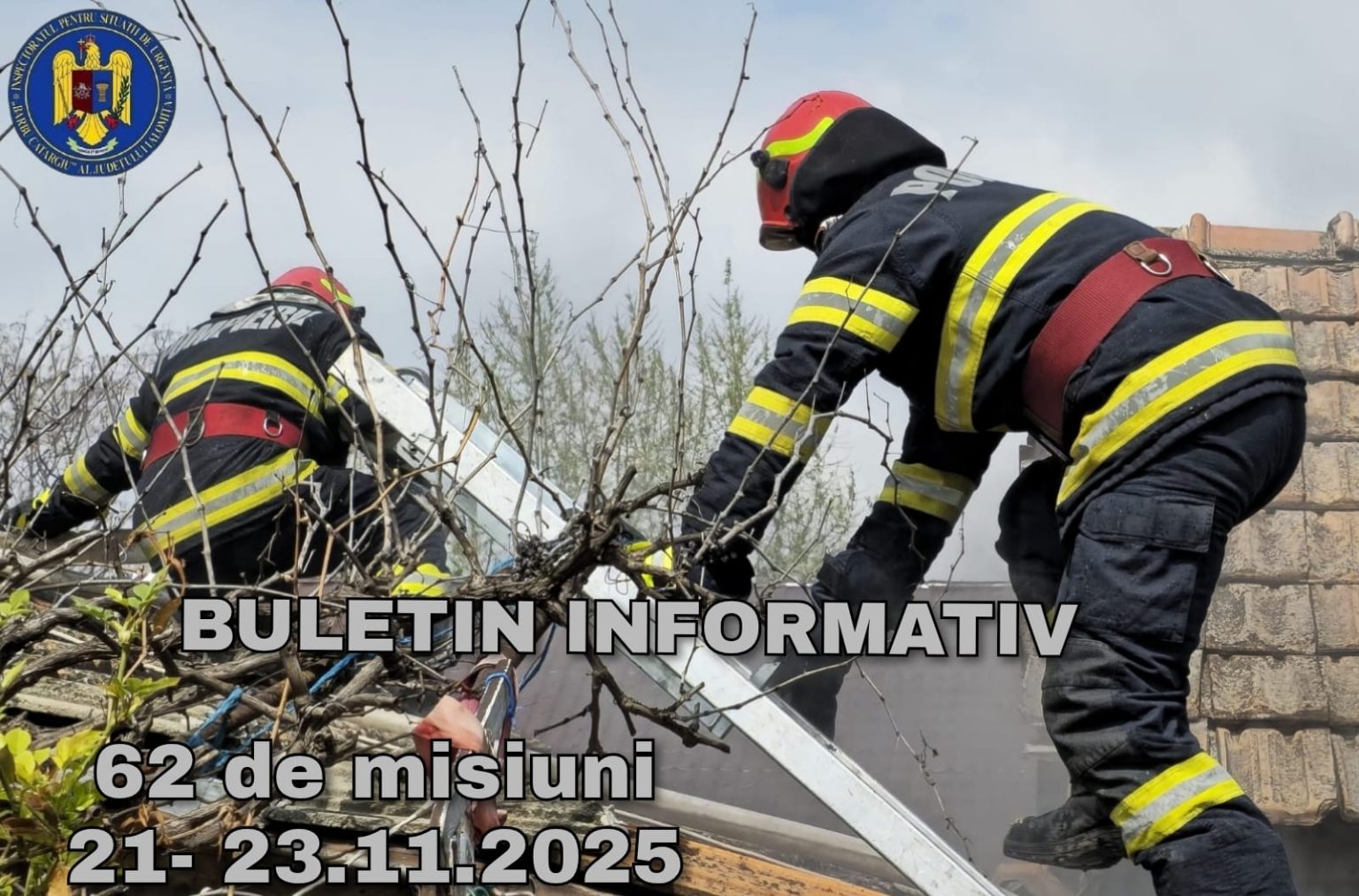 Pompierii ialomițeni