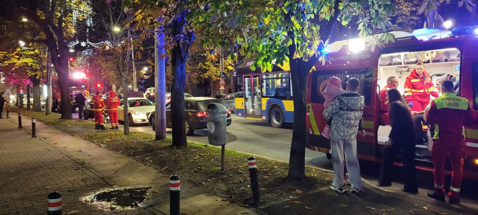 Accident pe Bulevardul Independenței din